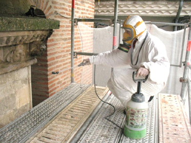 Ošetření biologického napadení: prostředek typu MUS. LICK. 61.