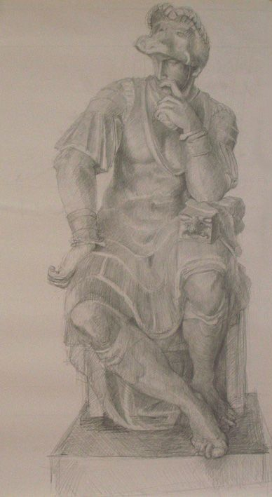 Lorenzo Medici, Michelangelo Buonarroti